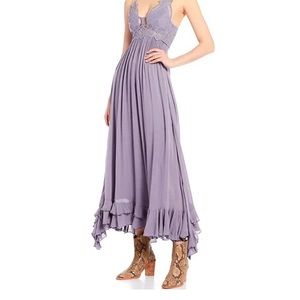 Free people Adella slip long dress